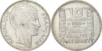France 10 Francs Turin, Paris, Silver, Gadoury:801, KM:878 -
