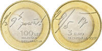 Slovenia 3 Euro Bi-Metallic -