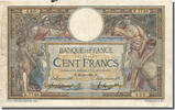 France 100 Francs Banknote, 100 F 1908-1939 ''Luc Olivier Merson'' -