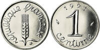 France Centime Coin, Épi, Stainless Steel, Gadoury:91 -