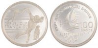 France 100 Francs Coin, Silver, KM:980, Gadoury:910 -