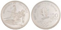 France 100 Francs Coin, Silver, KM:984, Gadoury:913 -
