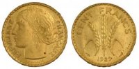 France 100 Francs Coin, Bronze-Aluminium, Gadoury:1147 -