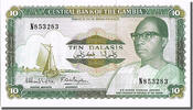 Gambia 10 Dalasis Banknote -
