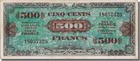 France 500 Francs Banknote, 1944 Flag/France, 1944-06-01 -