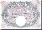 France 50 Francs Banknote, 50 F 1889-1927 ''Bleu et Rose'', 1922-07-29 -