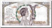 France 5000 Francs Banknote, 5 000 F 1934-1944 ''Victoire'', 1938-12-08 -