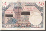 France 50 Francs 1956-11-01, PMG -