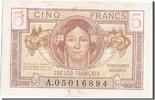 France 10 Francs Banknote, 1947 French Treasury -