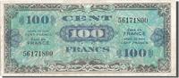 France 100 Francs Banknote, 1944 Flag/France, 1944-06-01 -