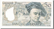 France 50 Francs Banknote, 50 F 1976-1992 ''Quentin de La Tour'' -
