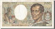 France 200 Francs Banknote, 200 F 1981-1994 ''Montesquieu'' -