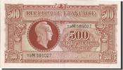 France 500 Francs Banknote, 1943-1945 Marianne -