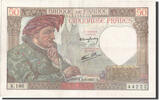 France 50 Francs Banknote, 50 F 1940-1942 ''Jacques Coeur'', 1942-02-05 -