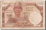 France 100 Francs Banknote, 1947 French Treasury, 1947-01-01 -