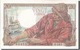 France 20 Francs Banknote, 20 F 1942-1950 ''Pêcheur'', 1945-07-05 -