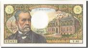 France 5 Francs Banknote, 5 F 1966-1970 ''Pasteur'' -