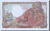 France 20 Francs Banknote, 20 F 1942-1950 ''Pêcheur'', 1944-02-10 -