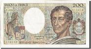 France 200 Francs Banknote, 200 F 1981-1994 ''Montesquieu'', 1984 -