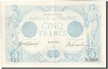 France 5 Francs Banknote, 5 F 1912-1917 ''Bleu'', 1916-01-24 -