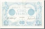 France 5 Francs Banknote, 5 F 1912-1917 ''Bleu'', 1916-11-11 -