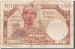 France 100 Francs Banknote, 1947 French Treasury, 1947 -