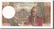 France 10 Francs Banknote, 10 F 1963-1973 ''Voltaire'', 1970-03-05 -