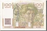 France 100 Francs Banknote, 100 F 1945-1954 ''Jeune Paysan'' -