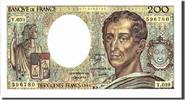 France 200 Francs Banknote, 200 F 1981-1994 ''Montesquieu'', 1986 -