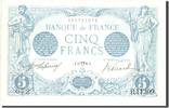 France 5 Francs Banknote, 5 F 1912-1917 ''Bleu'', 1916-04-11 -