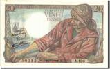 France 20 Francs Banknote, 20 F 1942-1950 ''Pêcheur'', 1944-05-17 -