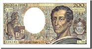 France 200 Francs Banknote, 200 F 1981-1994 ''Montesquieu'', 1994 -