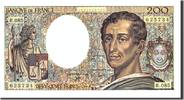 France 200 Francs Banknote, 200 F 1981-1994 ''Montesquieu'', 1990 -