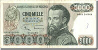 5000 Francs 1973 Belgien Geldschein, 1973-01-08, KM:137, S+ S+