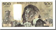 France 500 Francs 500 F 1968-1993 ''Pascal'', 1985-04-03 -