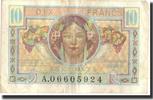 France 10 Francs 1947 French Treasury, 1947, Fayette:VF30.1 -