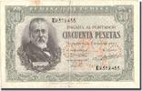 Spain 50 Pesetas Banknote, 1940-01-09, KM:117a -
