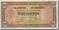 Spain 50 Pesetas Banknote, 1938-05-20, KM:112a -