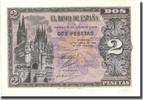 Spain 2 Pesetas Banknote, 1938-04-30, KM:109a -
