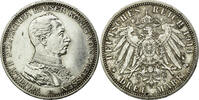 German States 3 Mark Coin, PRUSSIA, Wilhelm II, Berlin -