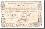France 15 Sols Undated (1791-92), PONT-DU-CHATEAU -