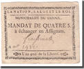France 4 Sols Undated (1791-92), CUJOUL -