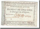 France 5 Sols Undated (1791-92), SAVIGNAC -