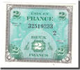 France 2 Francs Flag/France, 1944, Fayette:VF16.2, KM:114b -