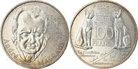 France 100 Francs Coin, André Malraux, Silver, KM:1188 -