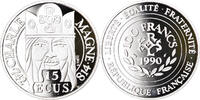 France 100 Francs-15 Ecus Coin, Paris, Silver, KM:989 -