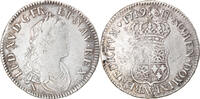 France 1/2 ECU, 44 Sols Coin, Louis XV, 1/2 Écu de France-Navarre -