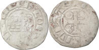 France Denarius Coin, Champagne, Albéric de Hautvillers, Reims -