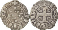 France Denarius Coin, Champagne, Guillaume I, Reims, Silver -