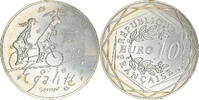 France 10 Euro Egalité, Sempé, Silver, Gadoury:EU718 -